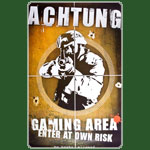 Achtung Gaming  - 61x91,5cm