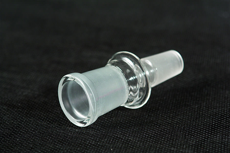 Glas Kopf Ø 18,8er Farbwechsend für Glasbong budawi® Tabakkopf Adapter Chillum 18,8mm Stecksysteme 