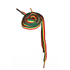 Schnrsenkel Rasta Farben schmaal