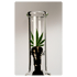 Gummifuss kleine Joystick Glasbong Alu-Chillum H:23cm WS:2,5mm