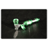 Alupfeife mit Kick 10cm - Grn/Silber