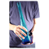 Hollandbong H: 40cm Hellblau incl. Schlauch
