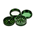 Alugrinder mit Pollinator/Sieb, H:40mm, D:50mm, Black Leaf 