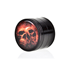 Alugrinder mit Pollinator/Sieb, H:40mm, D:50mm, Black Leaf 
