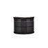 Alugrinder mit Pollinator/Sieb, H:40mm, D:50mm, Black Leaf 