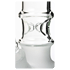 Ehle Glasbong 18,8er H: 45cm D:54mm Icebong sandgestrahlte Kugel