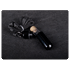 Pulverflschen rund mit Anhnger H:5cm D:15mm (Schwarz)