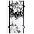 18,8er Glasbong H: 50cm D:65mm; gerader aufbau; Skull