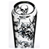 18,8er Glasbong H: 50cm D:65mm; gerader aufbau; Skull