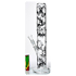 18,8er Glasbong H: 50cm D:65mm; gerader aufbau; Skull