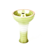 Kaya Shishakopf Medium Phunnel H:12cm D:80mm "Grn/Weiss/Grn"