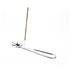 Rucherstbchenhalter Schlitten Metall mit Hanfblatt