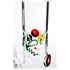 ROOR Glasbong 18,8er H:45cm WS:3,2mm; Bong 3,2mm Rasta Style
