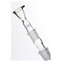 ROOR Glasbong 18,8er H:45cm WS:3,2mm; Bong 3,2mm Rasta Style