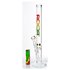ROOR Glasbong 18,8er H:45cm WS:3,2mm; Bong 3,2mm Rasta Style
