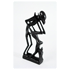 Holzstatuen in Love L: 17cm (Kopf runter, Beine hoch)