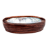 Holzschale mit Muschel 12,5 x 8,5 x 2,5cm