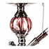 Pumpkin-Shisha mit Glasball, Farbe: Schwarz