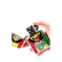 Benzin Feuerzeug BIG SIZE Farbe: Chrom mit Rasta-Man