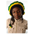 Rasta Tams Hkelmtze Bob Marley (Jamaica Flagge) 