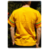 T-Shirt Fussball Gelb XL (Jamaica Flagge Lion)