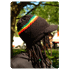 Mtze Rasta Schirmmtze Schwarz