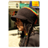 Mtze Rasta Schirmmtze Schwarz
