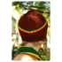 Mtze Rasta Schirmmtze Braun
