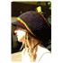Mtze Groe Rasta Schirmmtze Schwarz