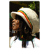 Mtze Groe Rasta Schirmmtze Weiss