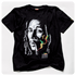 Schwarzes Bob Marley T-Shirt (trnen) "XL"
