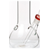 BamBamBhole Glasbong 14.5er gerader aufbau mit bauch H:38cm 