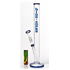 BamBamBhole Glasbong 18,8er H:46cm gerader aufbau "Blue Smoke"