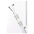 BamBamBhole Glasbong 18,8er H:48cm gerader aufbau + goldenes 