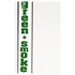 BamBamBhole Glasbong 18,8er H:46cm gerader aufbau 