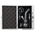 Dude Kofferbong > 14,5er H:22cm D:24mm 2Kugeln; incl Grinder, Fe