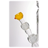 Glasbong Flow > H:55cm D:50mm ICE+ gerader Aufbau + lng. Bowl