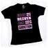 T-Shirt Ladies "Good Girls" Schwarz "S"
