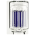 GraceGlass Bong ICE Caine Blue H:50cm D:50mm WS:7mm NS:18.8er 18