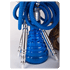 Alu Shisha > 3 Schlauch H: 51cm King Miss Nile in Box - Silver S