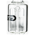GraceGlass Bong ICE Clear Beaker- 4 x 6-Arm Percolatoren H:50cm 