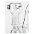 l-Glasbong Grace Glass 14.5er zylindrisch - Klar H:15cm D:45mm