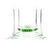 Four Twenty Glasbong l-Bong 18.8er H:40cm D:65mm/35mm - Grn