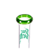Four Twenty Glasbong l-Bong 18.8er H:40cm D:65mm/35mm - Grn