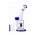 Grace Glass l Glasbong 18.8er H:22cm D:50/25mm WS:5mm Blau eing