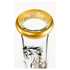 Black Leaf Glasbong goldener Drache mit Vorkhler GTI