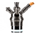 Amy Shisha NPX Dark Chrome H:70cm - Amy Schriftzug - Trkis