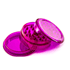 Acrylgrinder D:60mm mit Magnet und Kruterfach - Violett