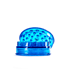 Acrylgrinder D:60mm mit Magnet und Kruterfach - Blau