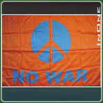 Flagge- No war 75x110cm
